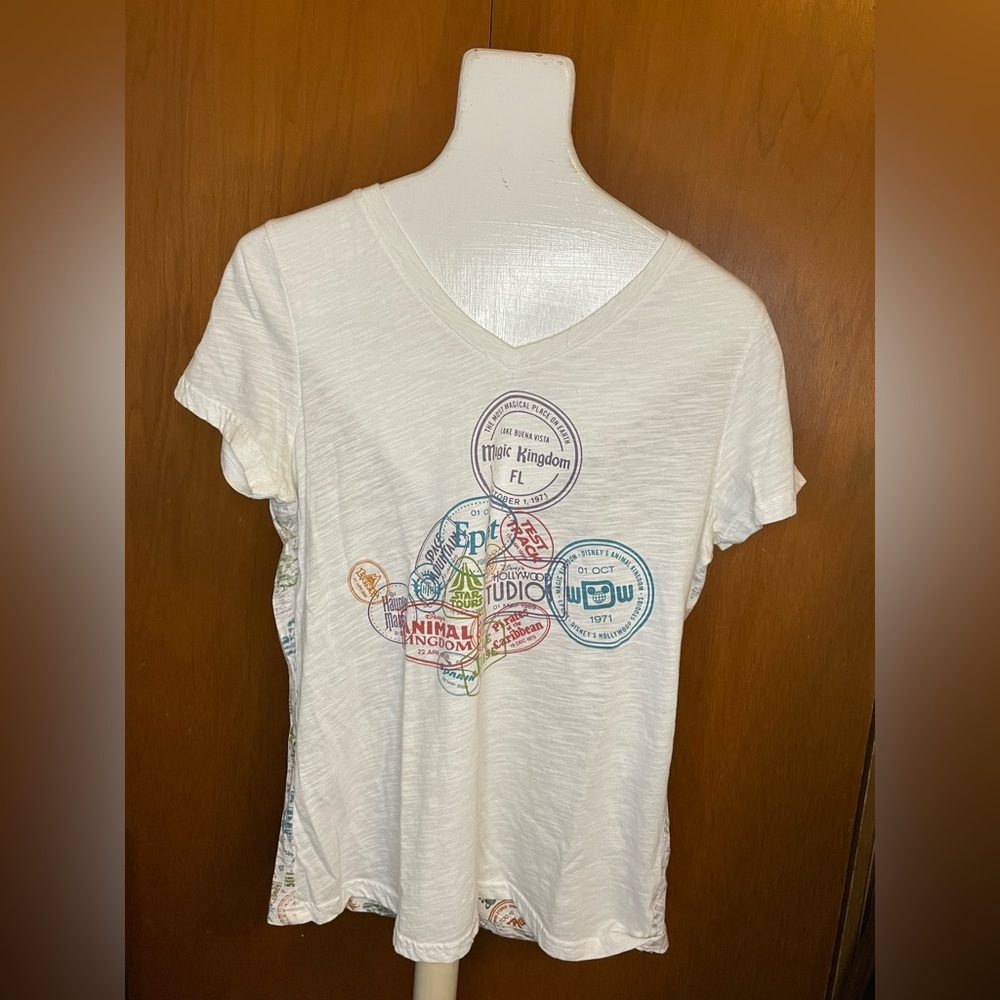 Disney women’s V neck T shirt